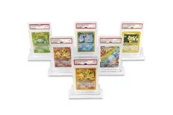 x10 Crystal Clear Card Display Stands for PSA Graded Cards - Image 5