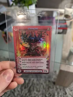 Chaor Ultra Rare 1st edition 31/232 Dawn of Perim Chaotic Card Game - Image 5