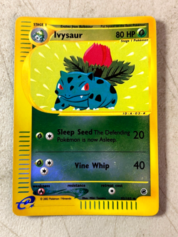 IVYSAUR -- 82/165 Reverse Holo Expedition Pokemon Card - NM Card - Image 1