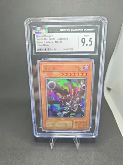 CGC 9.5 Barrel Dragon Ultra Rare 2001 Yu-Gi-Oh! Card Japanese - Image 1