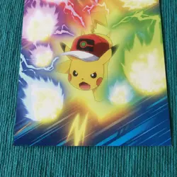 【LP】Pikachu Pokemon Bromide Battle Gum Card Holo ENSKY JP - Image 3
