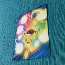【LP】Pikachu Pokemon Bromide Battle Gum Card Holo ENSKY JP - Image 4