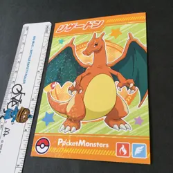 【LP】Charizard Pokemon Bromide Battle Gum Card Holo Japanese - Image 2