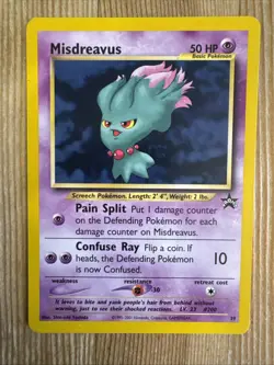 Misdreavus - 39 - Pokemon Wizards Black Star Promo Card MP - Image 1