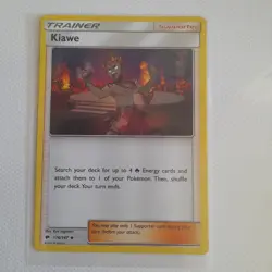 Kiawe 116/147 - Trainer Supporter Card - Pokemon Sun & Moon Burning Shadows - Image 1