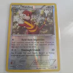 Watchog 85/111 - Reverse Holo Pokemon Card - XY Furious Fists - LP Condition - Image 1