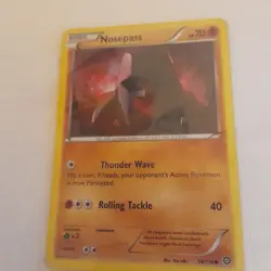 Nosepass 54/114 - Common Pokemon Card - XY Steam Siege - Near Mint Condition - Image 1
