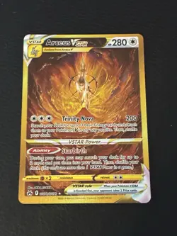 Arceus VSTAR GG70/GG70 - Crown Zenith - Gold Secret Rare Pokemon Card NM - Image 1