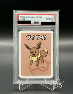 PSA 10 Eevee 2019 Old Maid Babanuki Promo Japanese Gem Mint Pokemon Card - Image 1