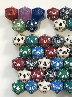 55 mtg spindown dice No Doubles! d20 life counter magic game dice - Image 3