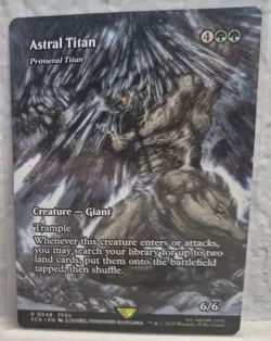 Primeval Titan Astral Titan FCA Final Fantasy MTG 48 Regular - Image 1
