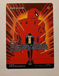Mtg Path to Exile (Borderless) 0004 Marvel Universe Spider-Man Regular - Image 1