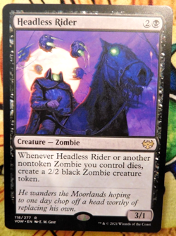 Headless Rider; Regular; NM-unplayed; Crimson Vow - Image 1