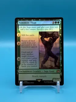 Summon: Titan - FINAL FANTASY (FIN) - MTG - FOIL - Image 1