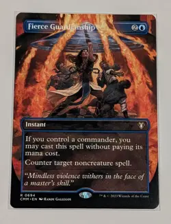 Fierce Guardianship (Borderless) Commander Masters Regular - Image 1