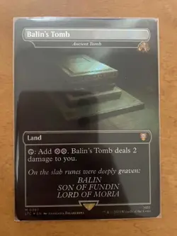 MTG Balin's Tomb Ancient Tomb Surge Foil Magic The Gathering - Image 1