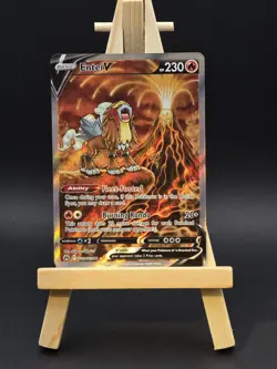 Entei v Crown Zenith Galarian Gallery Pokemon TCG Card GG36/GG70 - Image 1