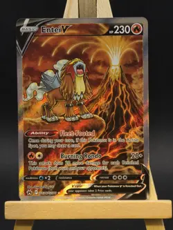 Entei v Crown Zenith Galarian Gallery Pokemon TCG Card GG36/GG70 - Image 2