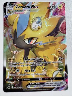 Pokemon Zeraora VMAX GG42/GG70 Crown Zenith: Galarian Gallery Holo - Image 1