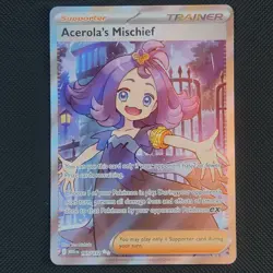 Acerola's Mischief Mega Evolution English 165/132 Pack Fresh MEG EN NM Full Art - Image 1