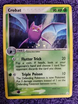 Crobat 3/101 Hidden Legends Holo Rare Pokemon *NICE* - Image 1