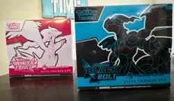 Pokemon Center Black Bolt and White Flare ETB Elite Trainer Box Set of 2 Sealed - Image 1