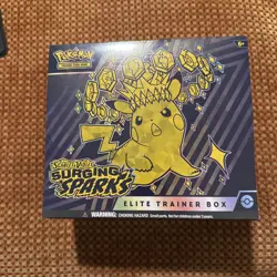Surging Sparks Elite Trainer Box ETB - Factory Sealed - Pokemon Scarlet & Violet - Image 1