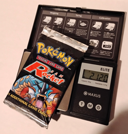 🔥21.20 Grams HEAVY Vintage Pokemon Sealed Team Rocket Booster Pack Unlimited - Image 1