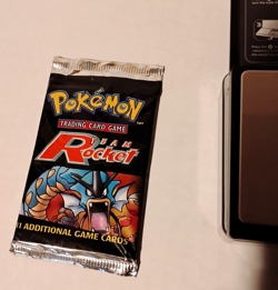 🔥21.20 Grams HEAVY Vintage Pokemon Sealed Team Rocket Booster Pack Unlimited - Image 3