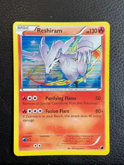 Reshiram 17/116 Plasma Freeze (Pokemon) Holo Rare - LP - Image 1