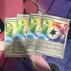 Pokemon Playset Of Prism Energy From Black Bolt. 86/86. Reverse Halo - Image 1