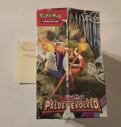 Pokemon TCG Scarlet & Violet Paldea Evolved Booster Box SEALED - Image 2