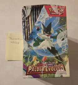 Pokemon TCG Scarlet & Violet Paldea Evolved Booster Box SEALED - Image 4