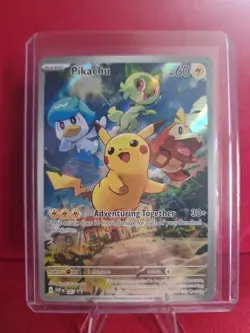 Pokemon TCG Pikachu 027 Black Star Promo Svp - Image 1