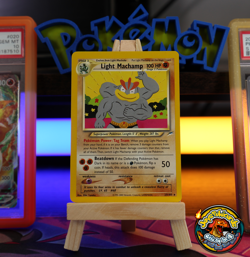 Pokemon TCG Light Machamp 25/105 Neo Destiny Non Holo Rare WOTC NM - Image 1