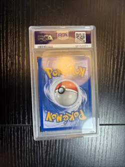 POKEMON GYM HEROES MISTY'S SEADRA 9/132 HOLO PRERELEASE PSA 9 DOUBLE SWIRL - Image 5
