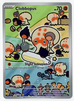 Pokemon TCG: Surging Sparks: 207/191 Clobbopus Illustration Rare (NM) - Image 1