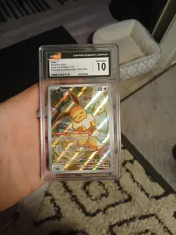 Pokemon Eevee 173 Black Star Promo 2025 Prismatic Evolutions ETB CGC 10 Gem Mint - Image 4