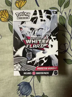 🔥 Pokemon TCG Scarlet & Violet White Flare Factory Sealed Booster Bundle Box 🔥 - Image 1