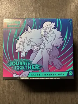 Pokemon TCG Scarlet Violet Journey Together Elite Trainer Box ETB New Sealed - Image 1