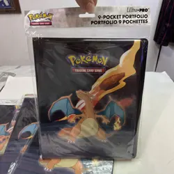Pokemon TCG Ultra Pro 9-Pocket Portfolio Binder Scorching Summit New Charizard - Image 1