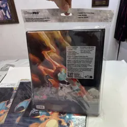 Pokemon TCG Ultra Pro 9-Pocket Portfolio Binder Scorching Summit New Charizard - Image 2