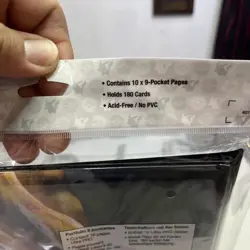 Pokemon TCG Ultra Pro 9-Pocket Portfolio Binder Scorching Summit New Charizard - Image 3