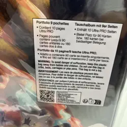 Pokemon TCG Ultra Pro 9-Pocket Portfolio Binder Scorching Summit New Charizard - Image 5