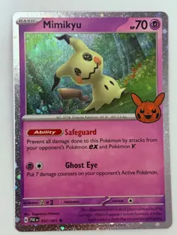 Pokemon TCG - Mimikyu 037/091 - 2024 Trick Or Trade - Image 1