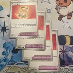 4x Pokemon TCG Powerglass 063/064 - S&V Shrouded Fable SFA Trainer Playset - Image 1