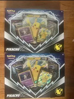 2x Pokemon TCG: Hoopa V Box & 2x Pokemon Pikachu V box - New and Sealed - Image 3