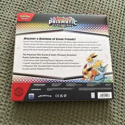 Pokemon TCG Scarlet & Violet Prismatic Evolutions Poster Collection Box - New - Image 2