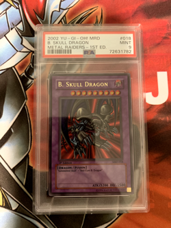 Yugioh Konami B. Skull Dragon MRD-018 1st Edition Ultra Rare NA PSA 9 - Image 1