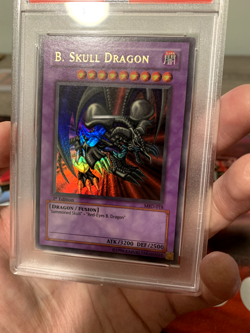 Yugioh Konami B. Skull Dragon MRD-018 1st Edition Ultra Rare NA PSA 9 - Image 3